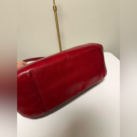HOBO International Red Leather Handbag - Picture 6 of 15
